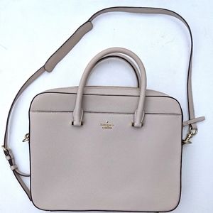 Kate Spade Leather Cross-Body Laptop Bag